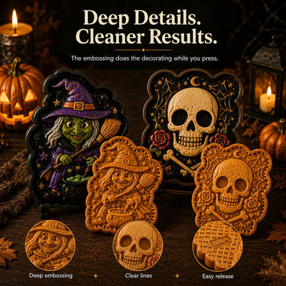 🎃 Halloween Mini Pie Mold Collection