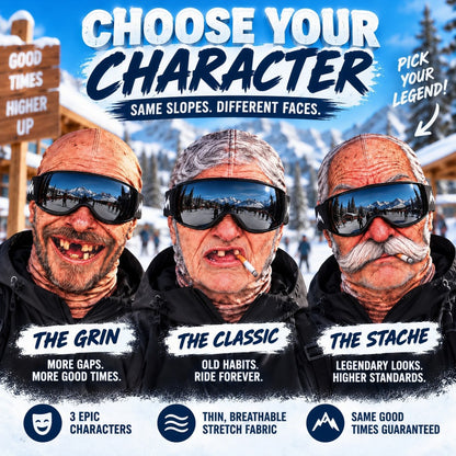 Funny Ski Mask Born For The Slopes — Made To Stand Out