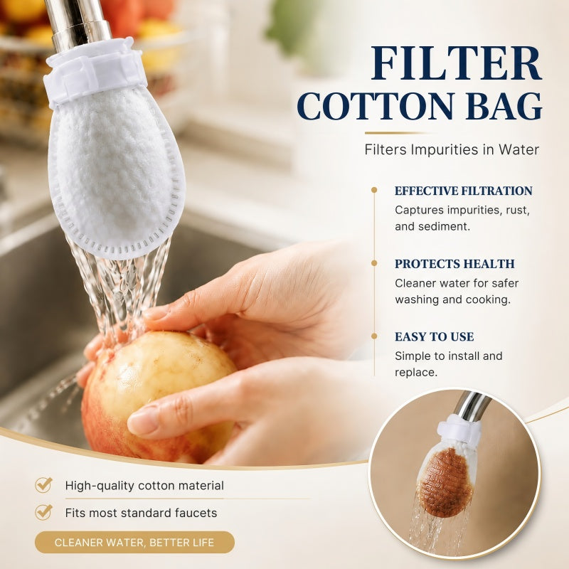 ✨Anti-Splash Kitchen Faucet Filter for Sediment & Rust Removal