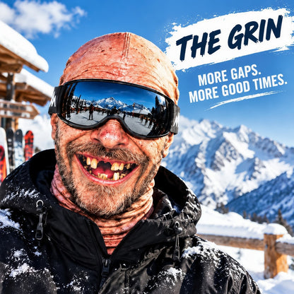 Funny Ski Mask Born For The Slopes — Made To Stand Out