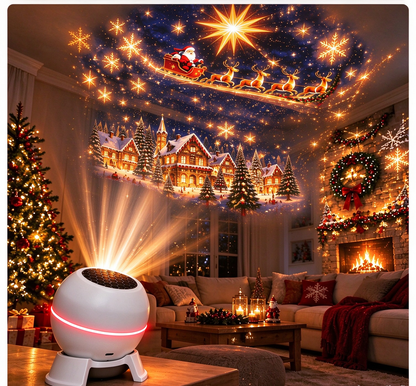 🔥 Turn Any Room Into a Christmas Wonderland – Holiday Projection Night Light