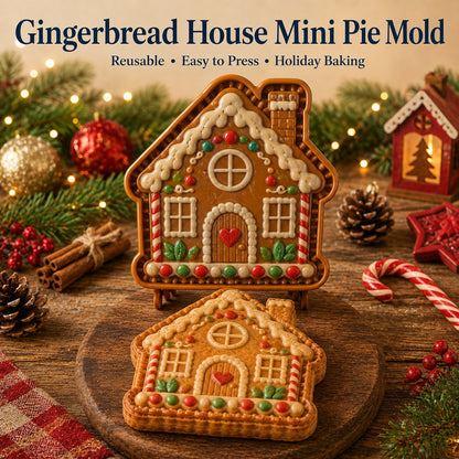 🎄16-Design Christmas Mini Pie Mold Collection 🥧