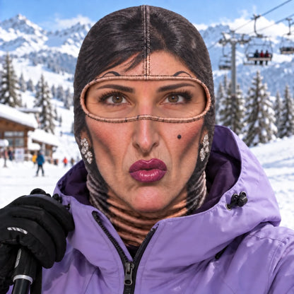 Funny Ski Mask Born For The Slopes — Made To Stand Out