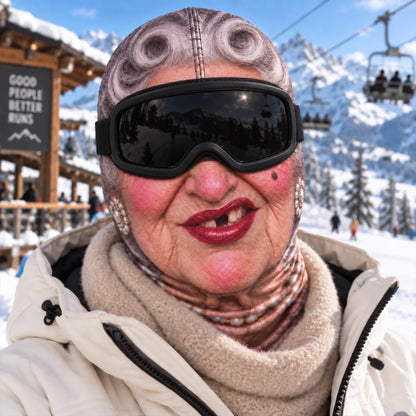 Funny Ski Mask Born For The Slopes — Made To Stand Out