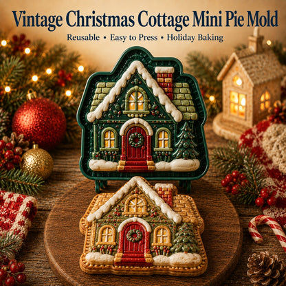 🎄16-Design Christmas Mini Pie Mold Collection 🥧