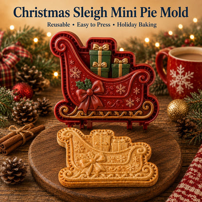 🎄16-Design Christmas Mini Pie Mold Collection 🥧